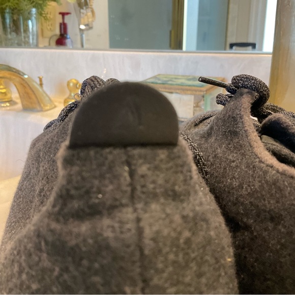 Allbirds Men's Wool Runners CLASSICS: Natural Black (Black Sole), Size 12 - Picture 10 of 13